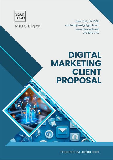 Free Digital Marketing Pricing Proposal Template To Edit Online