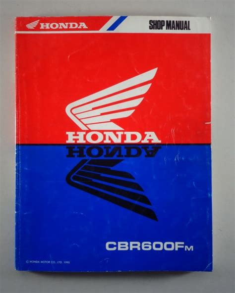 Workshop Manual Honda Cbr F From Pk Buch