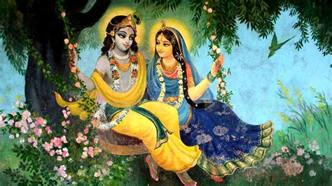 Radha And Krishna Nature Background God Hd Krishna Wallpapers Hd