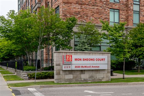 Mon Sheong Long Term Care Centre In Scarborough Ontario Canada Stock