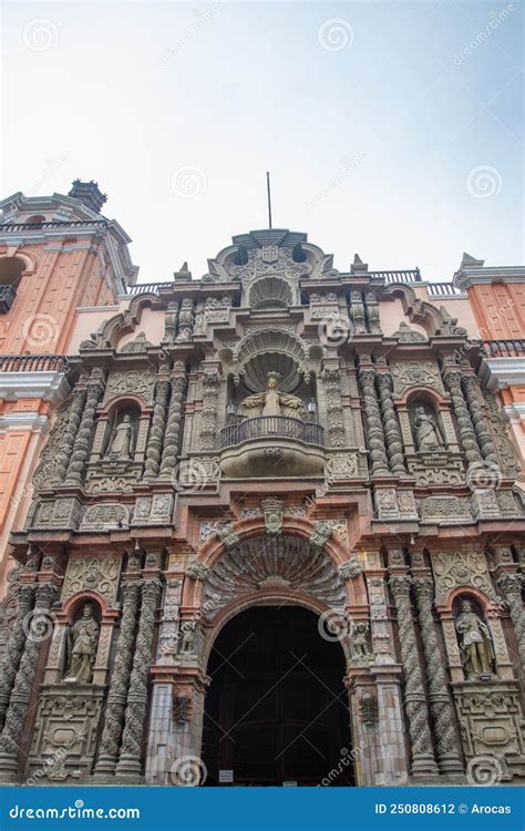 Basilica And Convent Of Nuestra SeÃ±ora De La Merced Stock Photo