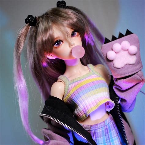 Bjd 4 Point Female Sd Doll Fl Minifee Chloe Joint Doll New High Grade Resin Toy Shopee Philippines