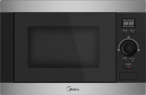 Midea Built In Microwave Ag925bvk 25l Grill Microwave Oven Silver Black
