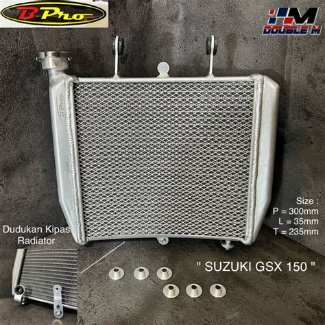 Jual Radiator Aluminium BPro Racing Ninja R SS RR CBR CB 150R GSX 150 R