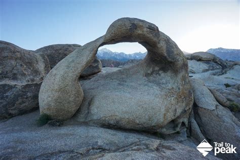 Hiking The Mobius Arch Loop And Camping At Alabama Hills - Trail to Peak