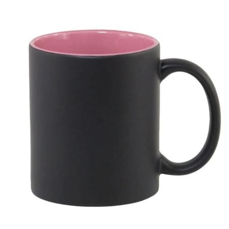 Caneca Mágica Para Sublimação Preta Fosca Live Sub