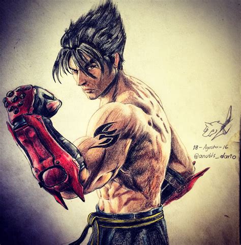 Jin Kazama Drawing