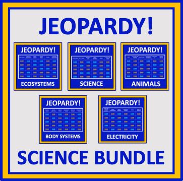 Science Jeopardy Bundle | Made By Teachers