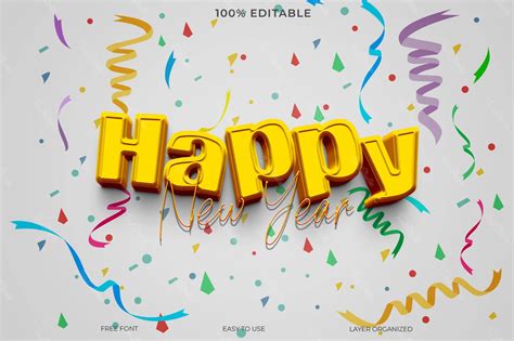 Happy Text Style Effect Free Photoshop Psd File