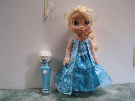 Elsa Princess Doll With Microphone From Disneys Frozen Sing A Long