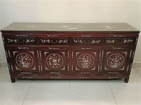 Rosewood Chinese Antique Table Cabinet Furniture And Home Living
