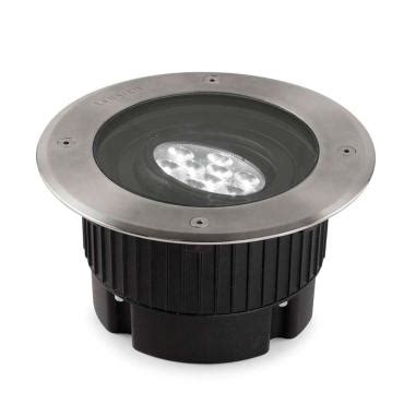 9W 15º Gea Power Round Recessed LED Ground Spotlight IP67 LEDS C4 55