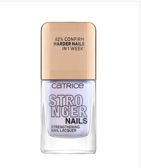 Лак для ногтей Catrice STRONGER NAILS STRENGTHENING NAIL LACQUER | отзывы
