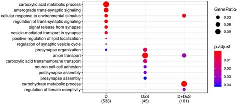 Sex Specific Transcriptomic Responses To Changes In The Nutritional Environment ELife