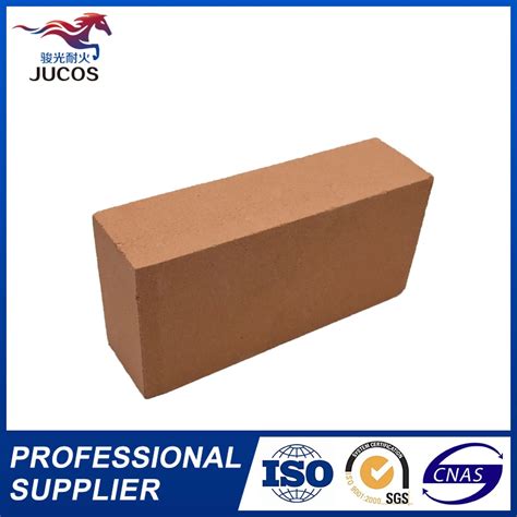 High Alumina Silica Clay Brick Refractory Chamotte Fireclay Brick For