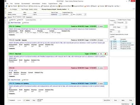 Rehab Optima Documentation