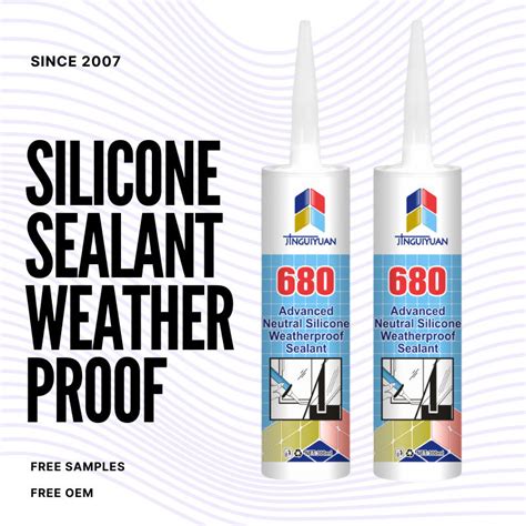 Quick Drying Multi Purpose Solvent Free Caulk Adhesive Silicon Joint