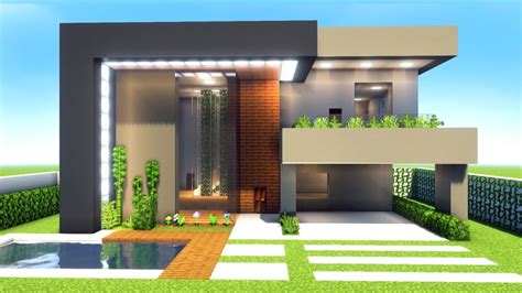 Casas Bonitas Para Fazer No Minecraft - Como fazer casas bonitas e de luxo em minecraft