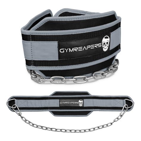 Gymreapers Dip Belt Heavy Duty Weighted Dip Belt With Chain