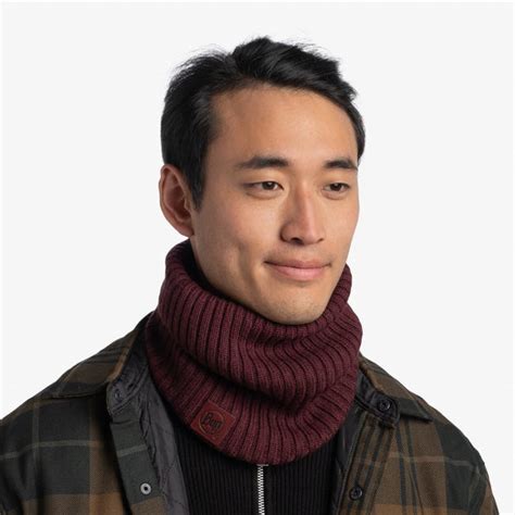 Merino Wool Neck Warmer Norval Maroon Buff® Buff®️ Official