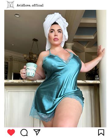 Avidlove Women Lingerie Plus Size Satin Lace Chemise Nightgown Sexy Full Slips Sleepwear L Xl