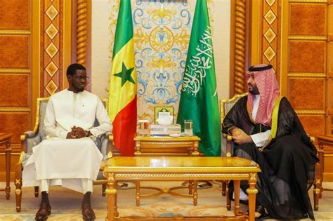 Arabie Saoudite Rencontre Entre Bassirou Diomaye Faye Et Mohammed Bin