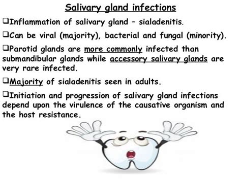 Salivary gland infections