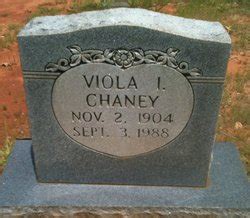 Viola Isabelle Chaney M Morial Find A Grave