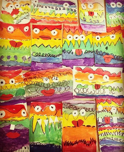 Easy Art Lessons For Kindergarten