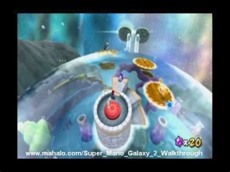 Super Mario Galaxy Walkthrough World Cosmic Cove Galaxy Star