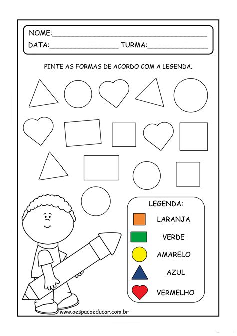 Colagem Com Formas Geométricas Para Educação Infantil - 7