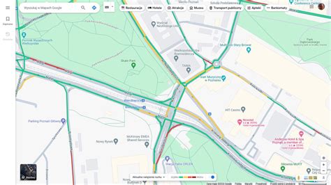 Google Maps jak wyświetlić natężenie ruchu