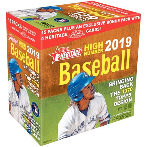 2019 Topps Heritage High Number Mega Box Baseball Checklist Exclusive