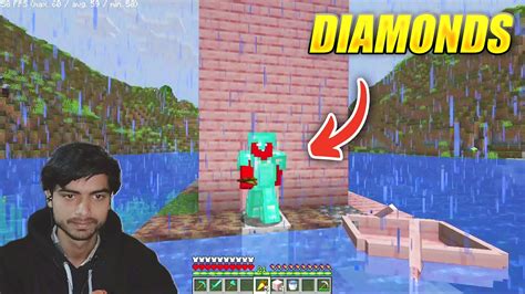 Getting DIAMONDS In HARDCORE Minecraft YouTube
