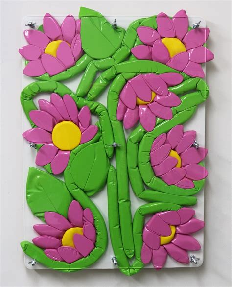 Lively Blooms Suffocate Under Acrylic in Ant Hamlyn’s Pressed