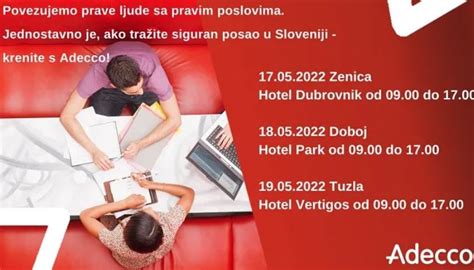 Prlika Za Zaradu Slovenci U BIH Pozivaju Na Razgovore Za Posao Evo Kakve Plate Nude