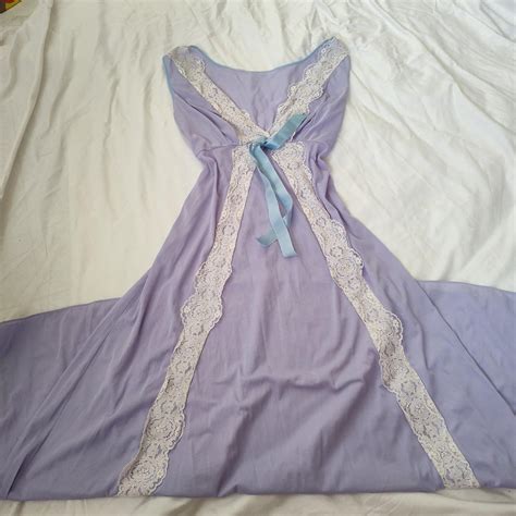 Vintage Lingerie Slip Dress Size Medium Bust 30 Depop