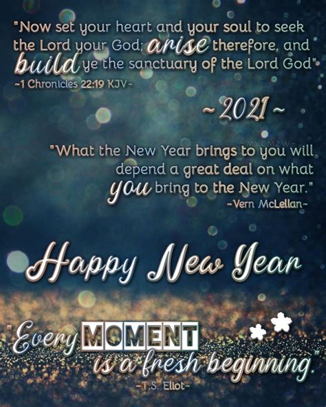 Bible Verse New Year Wishes 2025 - Merna Zulema