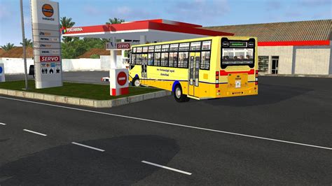 DRIVING TNSTC BUS MOD IN BUS SIMULATOR INDONESIA BUSSID TRUCK MOD