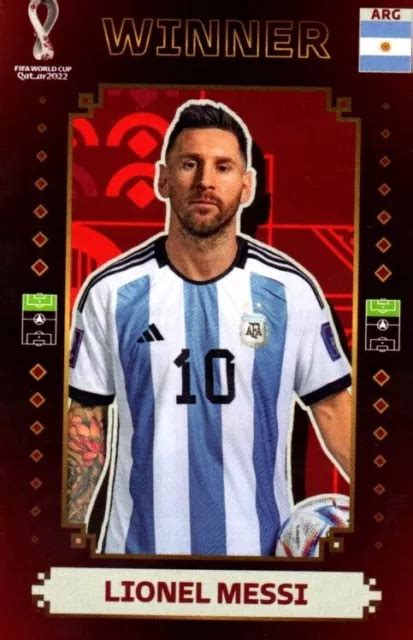 Panini Fifa World Cup Qatar Argentina Winner Edition Lionel