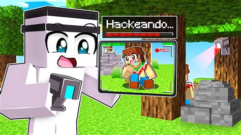 USE HACKS En El ESCONDITE Con CAMARAS MINECRAFT Con SILVIOGAMER