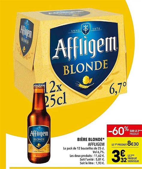 Promo Bi Re Blonde Affligem Chez Supeco Icatalogue Fr