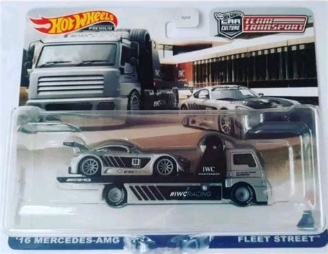 Hot Wheels Team Transport 16 Mercedes AMG GT3 Hobbies Toys Toys Games On Carousell