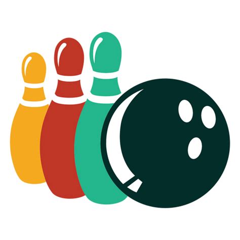 Bowling Pins And Ball Retro Png And Svg Design For T Shirts