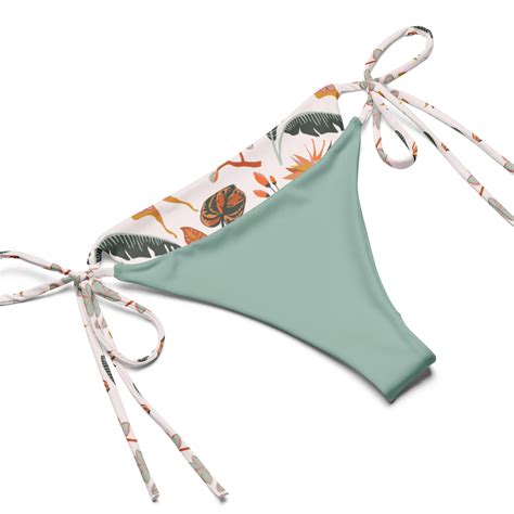 Palm Leaves Magic Mushrooms Butterflies Luna Moth Women S Sling Bikini Swimsuits Sold By