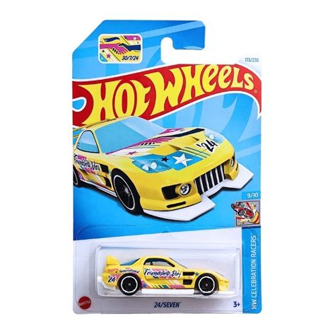 飛行屋 全新品 Hot Wheels 風火輪小汽車 合金車 24 SEVEN國際友誼日彩繪車 173 250 蝦皮購物