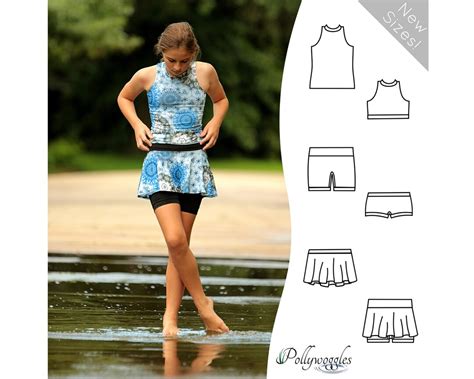 Tankini Bikini Swimsuit Pattern Pdf Y Etsy