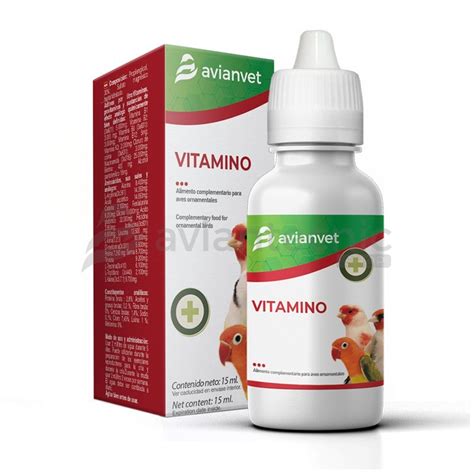 Melhor Vitamina Para Aves - Vitaminas con aminoácidos para aves y pájaros. Vitamino Avianvet