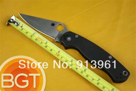 Spyderco C81 GP2 Paratrooper Folding Blade Knife – Wholesale Spyderco ...