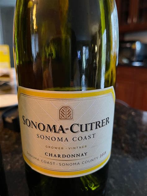 2018 Sonoma Cutrer Chardonnay Sonoma Coast Usa California Sonoma